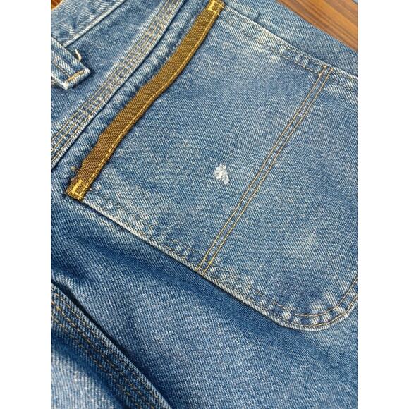 Wrangler Riggs Workwear Jeans Denim Size 34/30 Construction Tough Durable Blue - Picture 11 of 12